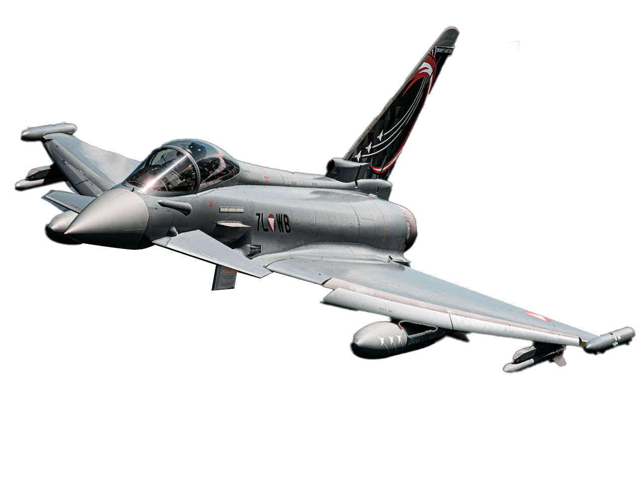 Eurofighter in der Luft